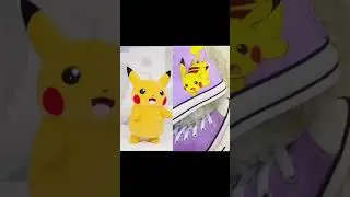 POKEMON Pikachu Sneakers Custom Anime Shoes