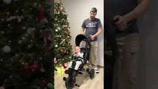 KRIDDO 8-in-1 Kids Tricycle with bell and Adjustable Seat