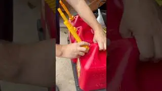 Easy Gas Can Spout Replacement. Say goodbye to that bad design.