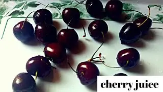 How to Make Cherry Juice | Cherry Juice Benefits| Refreshing Drinks|Homemade Fresh Juices#Nebins