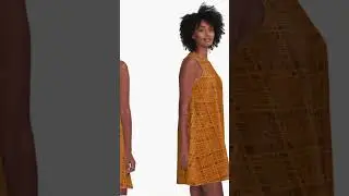 A-Line Dress - My Original Design - All Sizes Available XXS - 4XL    #fashion #fashionstyle #style