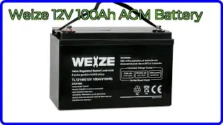 REVIEW (2025): Weize 12V 100Ah AGM Battery. ESSENTIAL details.