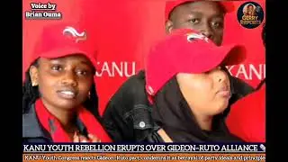 KANU YOUTH REBELLION ERUPTS OVER GIDEON&ndash;RUTO ALLIANCE 🗞️