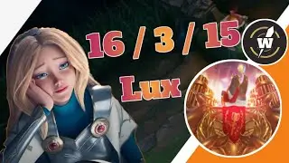 Leauge of Legends Wildrift: Lux Gameplay, Ultra Rapid Fire