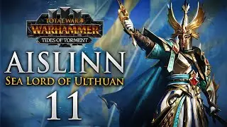 SKAVEN OF LUSTRIA STRIKE BACK! Total War: Warhammer 3 Sea Lord Aislinn Campaign Tides of Torment #11