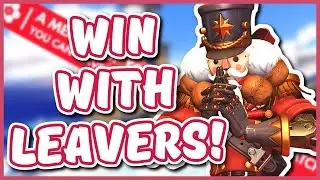 Overwatch - HOW TO WIN WITH LEAVERS