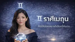 ♊ ราศีเมถุน กลางเดือน ปี 2569 | คิดให้น้อยลง แต่เลือกให้แม่น งาน เงิน ความรัก จะชัดขึ้น