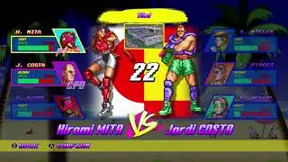 Windjammers for Nintendo Switch | Arcade & Mini-Game Mode Gameplay (Direct-Feed Switch Footage)