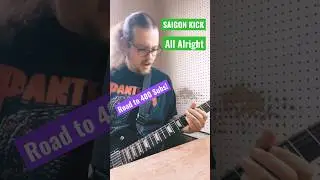 SAIGON KICK &bull; ALL ALRIGHT #shorts #rock #guitarcover #riff #cover