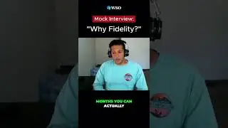 Почему Fidelity? Вот почему мне интересно работать в этой компании | Пробное собеседование