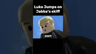 Lego Star Wars Luke Sarlacc Pit Then vs Now