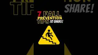 7 fall prevention tips 🪜 #fallprevention #fallriskreduction