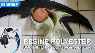 EN BREF : Stratification - r&eacute;sine polyester sur polystyr&egrave;ne extrud&eacute;