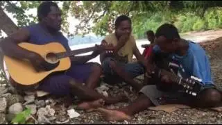Solomon islands String Band from Santa Isabel Province.