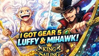 I got gear 5 luffy and summon 200 summon tickets in king of sailing 