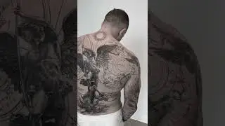 Back tattoo for men #shorts
