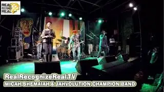Micah Shemaiah & Jahvolution Champion band Live @Reggae Geel Yard Stage 5/5
