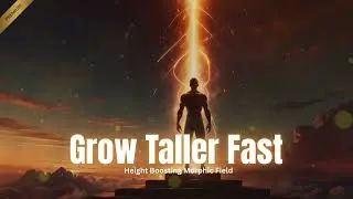 Grow Taller Fast | Height Boosting Morphic Field for Men