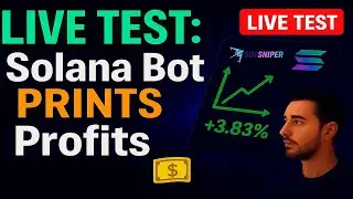 👉 Этот бот Solana торгует быстрее, чем человек 🤖 | Результаты тестирования в реальном времени вну...