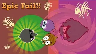 Mope.io Epic Battle Royale FAIL Caused by HAXER Developer!! (Mope.io Battle Royale Gameplay)