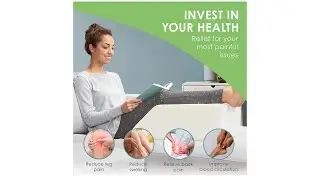 Cushy Form Wedge Pillows  Leg Pillows for Sleeping  Post Surgery Back  Hip and Knee Discomfort