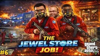 Michael, Franklin & Lester Execute The Perfect Jewel Store Heist