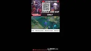 Live 🔴 Rank push xiyon official jungle and exp only