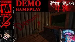 SPYRIT WALKER by Rexoto Games (NO COMMENTARY) Demo - Haunted PS1 FLIPSIDE FRIGHTS Dark Side of Disc