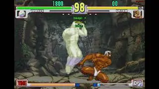 Urien X.C.O.P.Y. Combo. Trial Against Crouching Urien