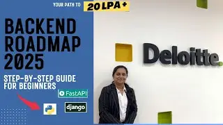 Python Backend Developer Roadmap 2025 | Django and FastAPI | Complete Guide 🚀