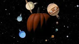 🌞Fly Around the Pumpkin Planet 🎃 NEW Halloween Song | Best Round Dance Song | Nursery Rhymes Songs