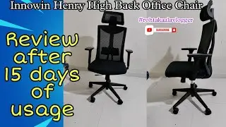 Innowin Henry High Back Office Chair || Review after 2 weeks of usage #chair #innowin