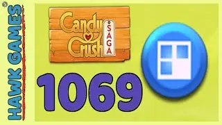 Candy Crush Saga Level 1069 Hard (Jelly level) - 3 Stars Walkthrough, NoBoosters