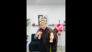 Corte de cabello en casa largas