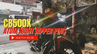 THE ALL-NEW CB500X | HONDA BIG BIKE | ATOM NIGHT RIPPER PLUS