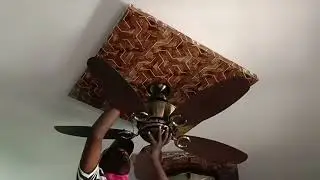 Electrical ceiling fan fitting 🏠 