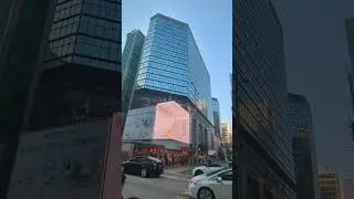 Hongkong take on 3d corner giant screen #3d #screen #duck #cat #advertising #travel #corner #cgi #hk