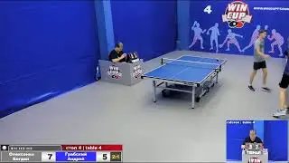 20:30 Олексенко Богдан 3-1 Грабский Андрей  стол-4  Юг-3  22.07.2020