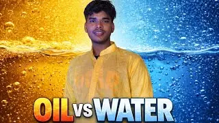 Oil Vs Water I Concept of density#scienceexperiment #physics #chemistry#shorts