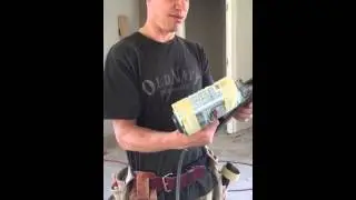 Target shooting with nail gun
