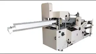 300 mm automatic 1/8 fold napkin tissue making machine
