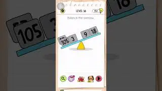 Brain Test All Star Level 38 Answer | Balance the seesaw