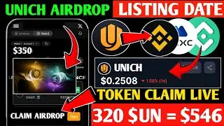 🔥Unich Kyc Verification 😱Unich Airdrop New Update || Unich Airdrop Listing Date || Un Token Ratio