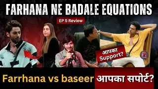 Bigg Boss 19 EP 5 Review Farrhana Re Entry ने बदल दिए Equations Kunika captain, आपका सपोर्ट?