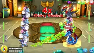 Hatching my 4th Cherry Blossom Dragon-Dragon Mania Legends | Dragon of the week | DML