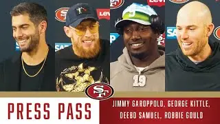 Garoppolo, Kittle, Samuel, Gould Recap 'Gritty' Win at Lambeau Field | 49ers