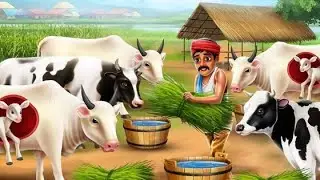 The Kind Cow 🐄 | Short Moral Story for Kids | Learn Good Values#Kindness #CowStory #GoodHabits