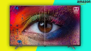 AmazonBasics 139cm (55 inch) Fire TV 4K Ultra HD Smart LED TV AB55U20PS