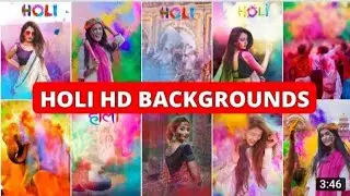 Holi Png Background editing