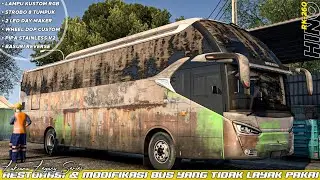 Restorasi & Modifikasi Bus Rongsok‼️- Laksana SR2 XHD | ETS 2 Indonesia